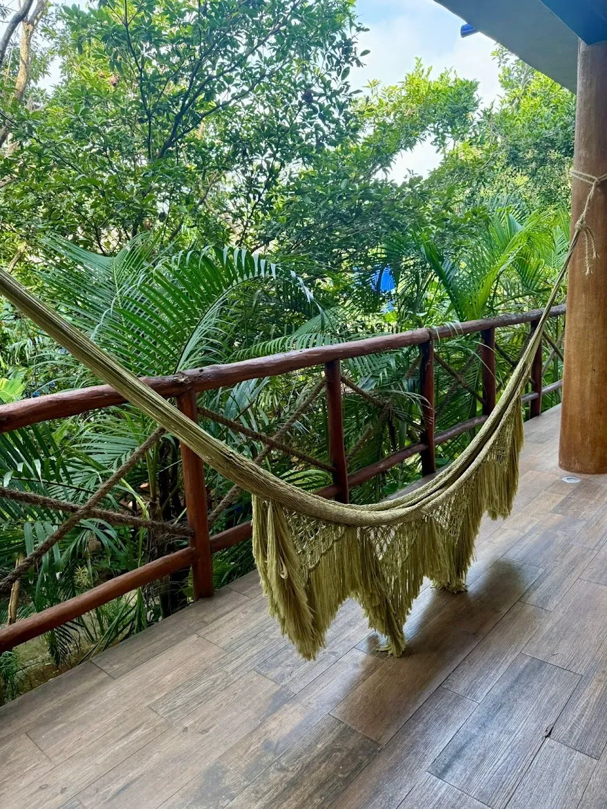 Hamaca en la selva