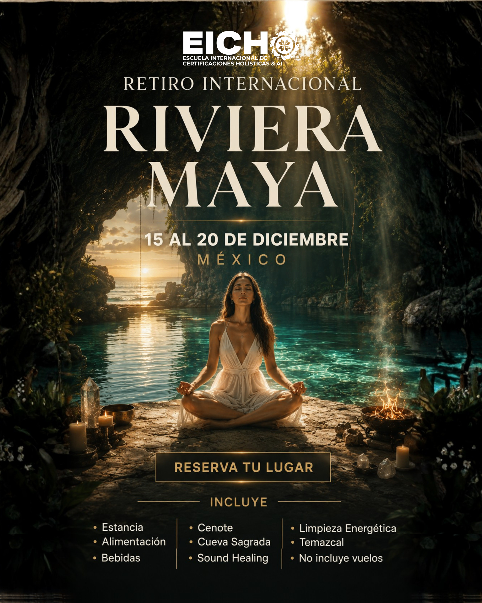 Retiro Internacional Riviera Maya — 15 al 20 de diciembre, México